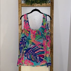 Lilly Pulitzer 100% Silk Tank Top